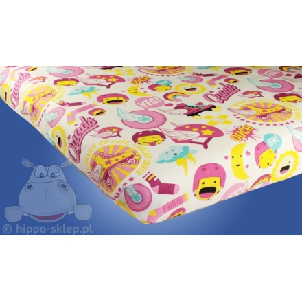 Flat sheet with Soy Luna theme