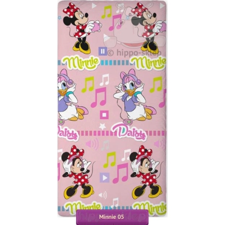 Kids fitted sheet Minnie Mouse & Daisy Duck 05, Faro 