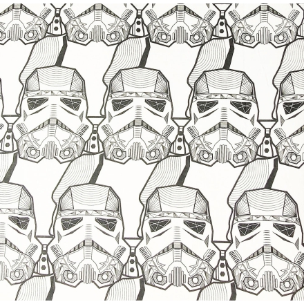 Flat sheet with stormtroopers for Star Wars fans