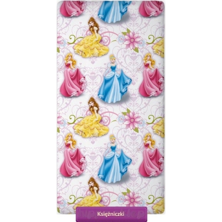 Kids fitted sheet Disney Princess 03, 90x200