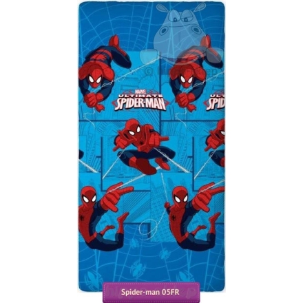 Ultimate Spider-man kids fitted sheet 90x200, blue