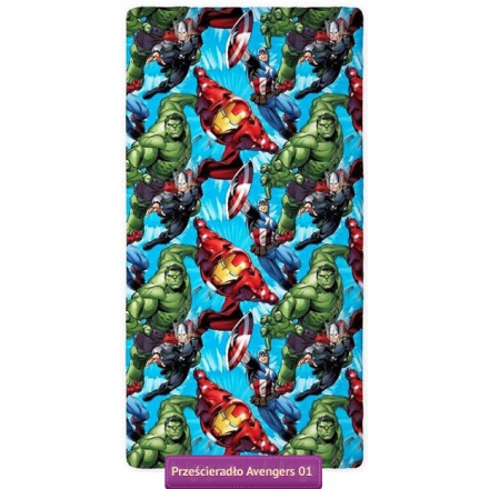 Fitted sheet Avengers
