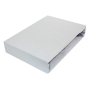 Jersey fitted sheet, light gray 90x200 or 140x200