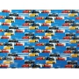 Kids flat sheet with Disney Cars 3 movie theme for boys
