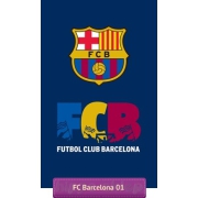 Original smal hand towel FC Barcelona FCB 2001-5, Carbotex