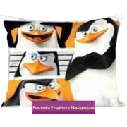 Large pillowcase Penguins of Madagascar