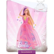 Barbie kids bedspread 140x195, pink 