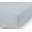 Grey terry fitted sheet