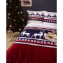 Christmas flanel bed linen 140x200 + 70x80 