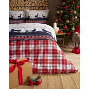 Scandinavian Christmas bed linen 140x200 or 150x200