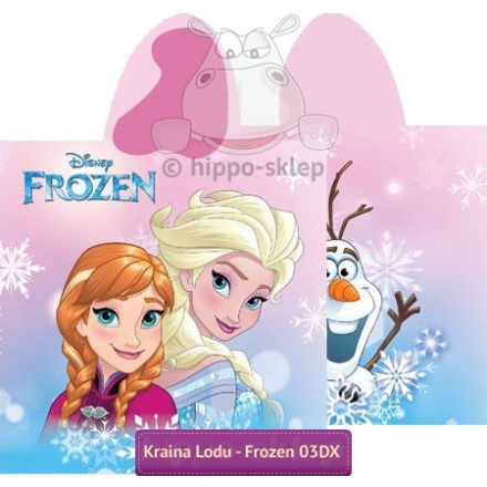 Kids hooded towel Disney Frozen 03 PT Anna & Elsa, Detexpol 5901685609487