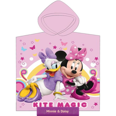 Disney Minnie & Daisy beach hooded poncho towel, 60x120