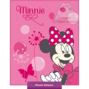 Kids fleece blanket Disney Minnie Mouse 110x140 cm