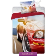 Teen's bedding with red car - Turbo 003, Faro