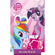 Hand kids towel with My Little Pony 40x60, pink