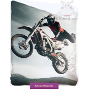 Bedspread with motocross evolution 140x195