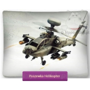 Military helicopter large pillowcase 70x80 or 50x80 , white