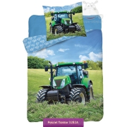 Glow in the dark bedding with farm tractor 140x200 or 135x200