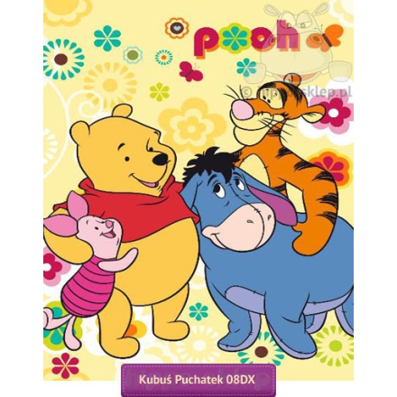 Kids blanket with Pooh and friends