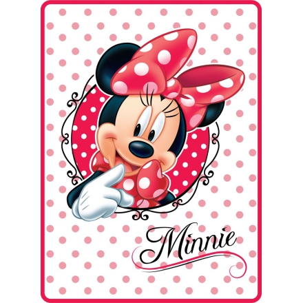 Disney Baby Minnie Mouse acrylic blanket STC 02B Detexpol