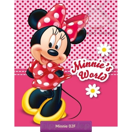 Kids fleece blanket Disney Minnie Mouse 01, Faro