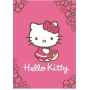 Warm, soft acrylic blanket Hello Kitty 01B, Sanrio, Detexpol