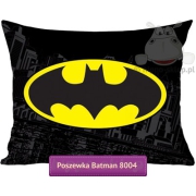 Batman black large kids pillowcase 50x80 or 50x60 cm