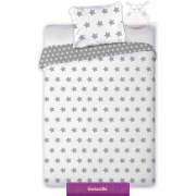 Stars teen's bed set 140x200 or 150x200 gray Young 001 