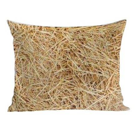 Pillowcase with straw