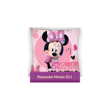 Small square kids pillowcase Disney Minnie Mouse 052, Faro