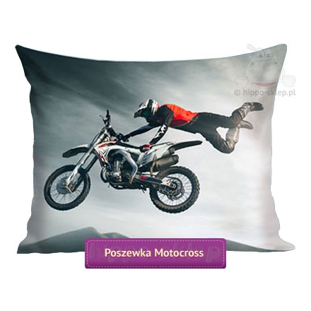Pillowcase motocross enduro freestyle 70x80, 50x80, gray