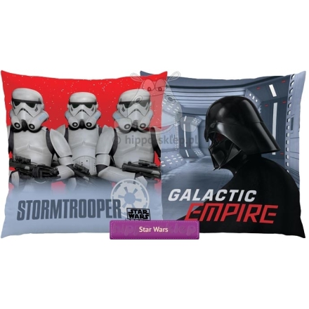 Reversible decorative pillow Star Wars both sides