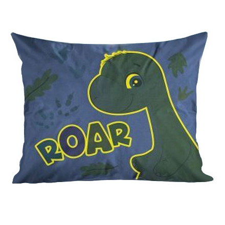 Pillowcase with dinosaurs