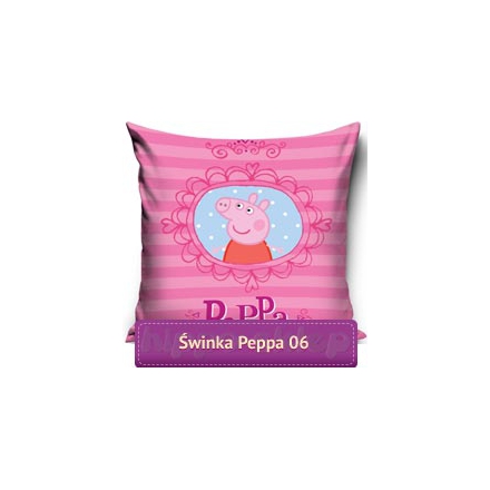 Kids pillowcase Peppa Pig strips