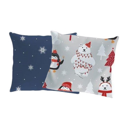Kids Christmas pillowcase with animals