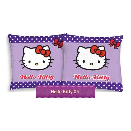 Reversible small square Hello Kitty kids pillowcase