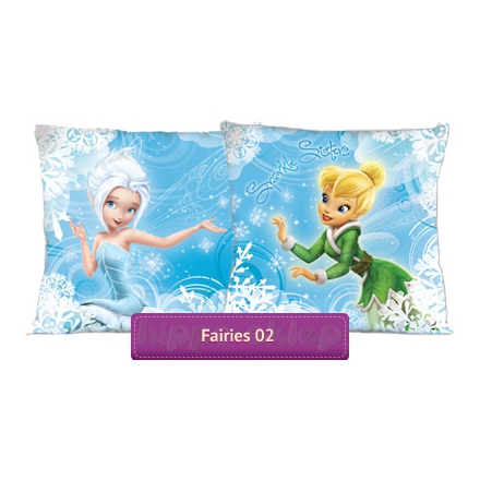Pillow case Tinkerbell and Periwinkle