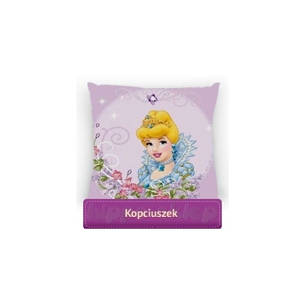 Small square pillowcase with Cinderella 40x40 cm