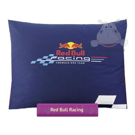 Large pillowcase Red Bull Racing 50x60, navy blue  