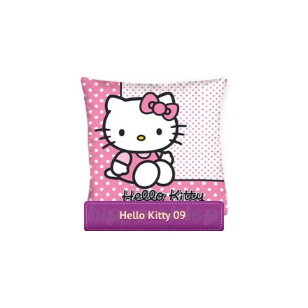 Small square Hello Kitty decorative cushion with insert