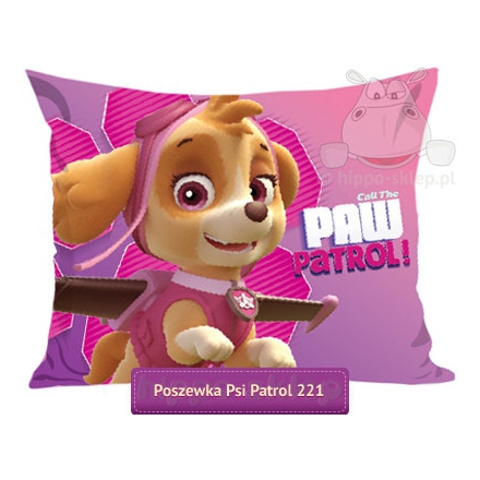 Pink Paw Patrol Skye kids pillowcase 003