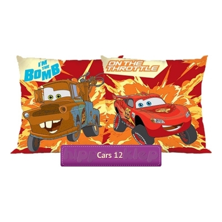 Disney Cars small square kids pillowcase Lighting McQueen & Tow Mater