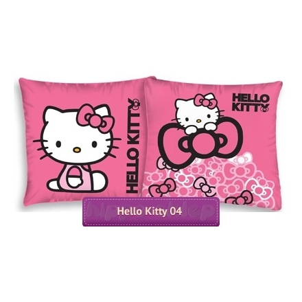 Hello Kitty reversible small square pillowcase