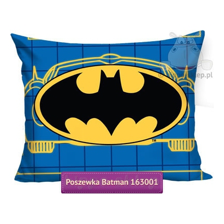 Large pillowcase Batman blue
