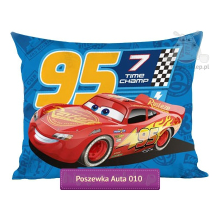 Large pillowcase with Lighting McQueen Disney Cars 70x80