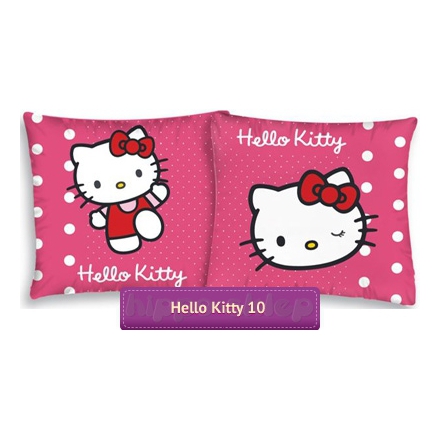 Hello Kitty 10 kids reversible pillowcase