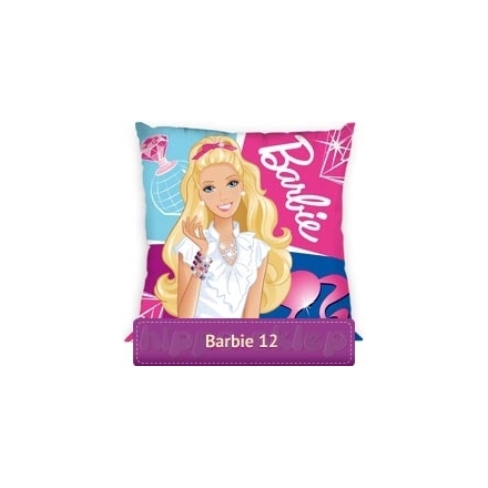 Small square kids pillowcase Barbie 12 Mattel 5907750526345 Faro