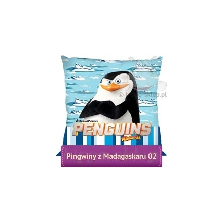 Kids reversible pillowcase Penguins of Madagascar 02 Faro 