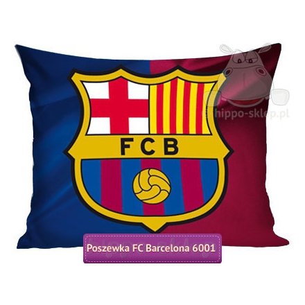 FC Barcelona club crest pillowcase 50x60 or 50x75 navy blue-maroon