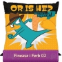 Perry the Platypus pillowcase Phineas & Ferb 02, Disney, 5907750519514